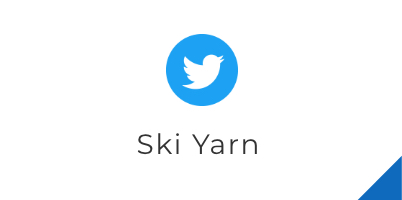 SKI YARN Twitter